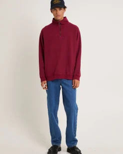 Script 1/4 Zip Fleece Jumper