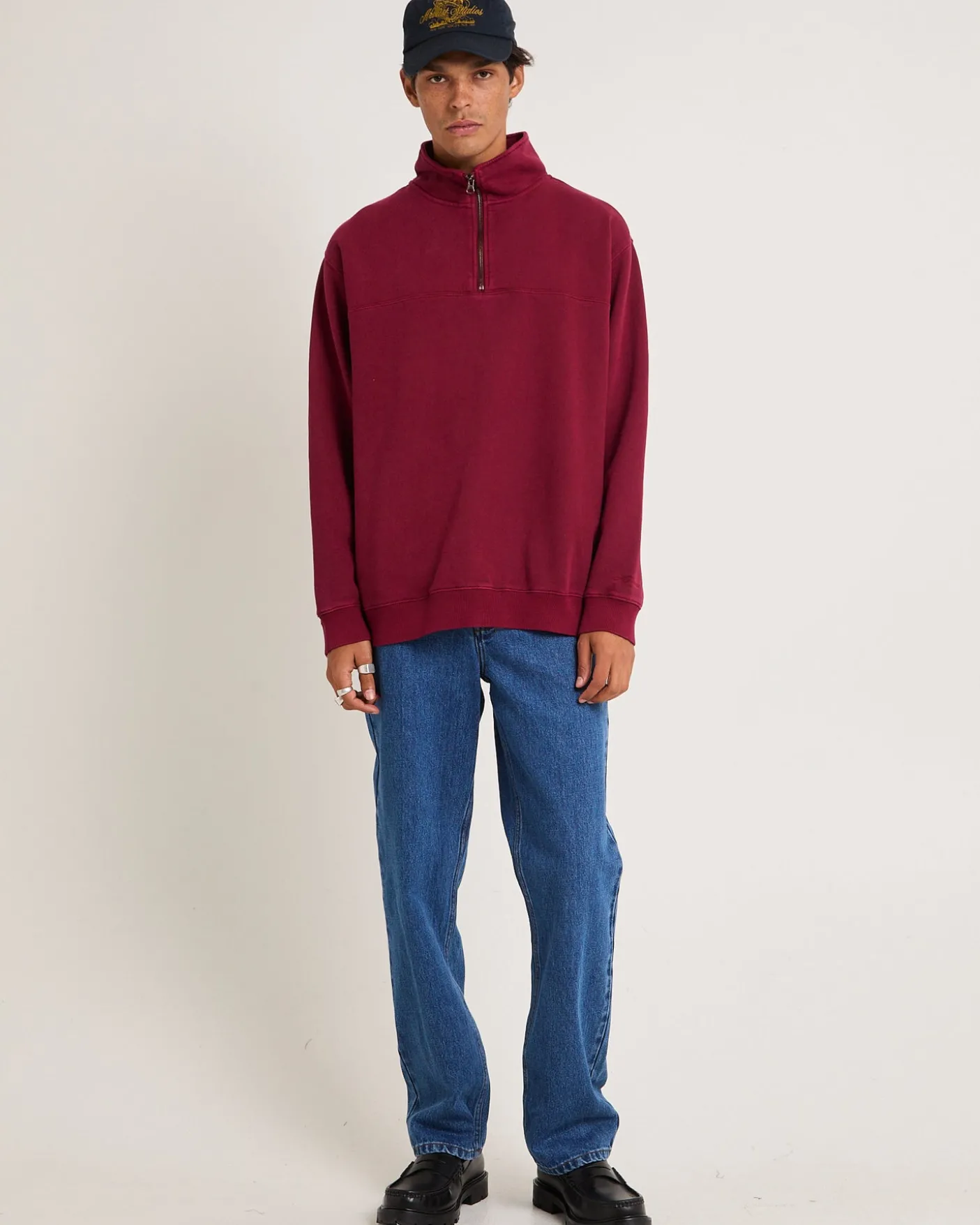 Script 1/4 Zip Fleece Jumper