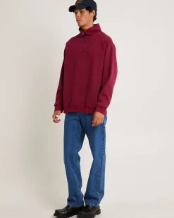 Script 1/4 Zip Fleece Jumper
