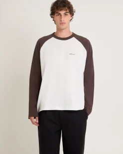 Script Long Sleeve Raglan T-Shirt