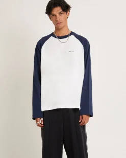 Script Long Sleeve Raglan T-Shirt