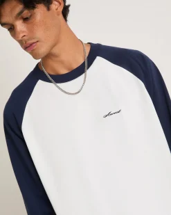 Script Long Sleeve Raglan T-Shirt