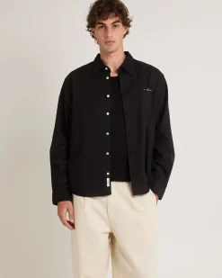 Script Oxford Long Sleeve Shirt