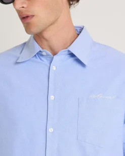 Script Oxford Long Sleeve Shirt
