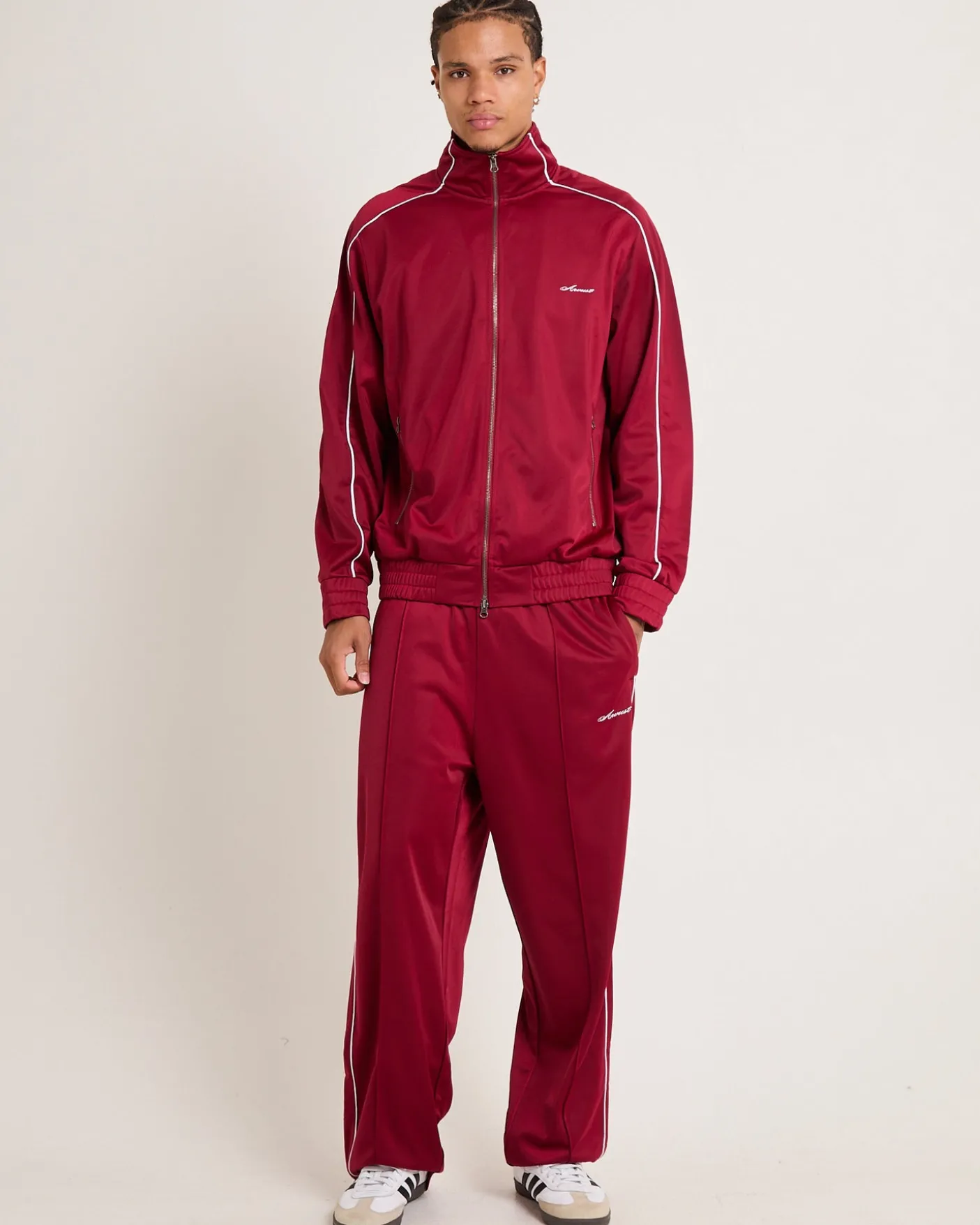 Script Tricot Track Pants