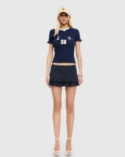 Scrunched Spectate Top