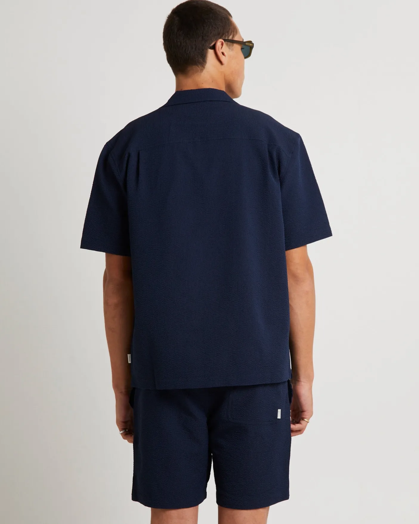 Seersucker Short Sleeve Resort Shirt