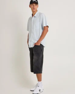 Seersucker Summer Short Sleeve Shirt