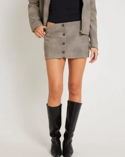 Serena Suede Skirt