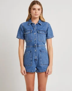 Short Denim Coverall Chantell