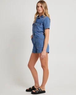 Short Denim Coverall Chantell