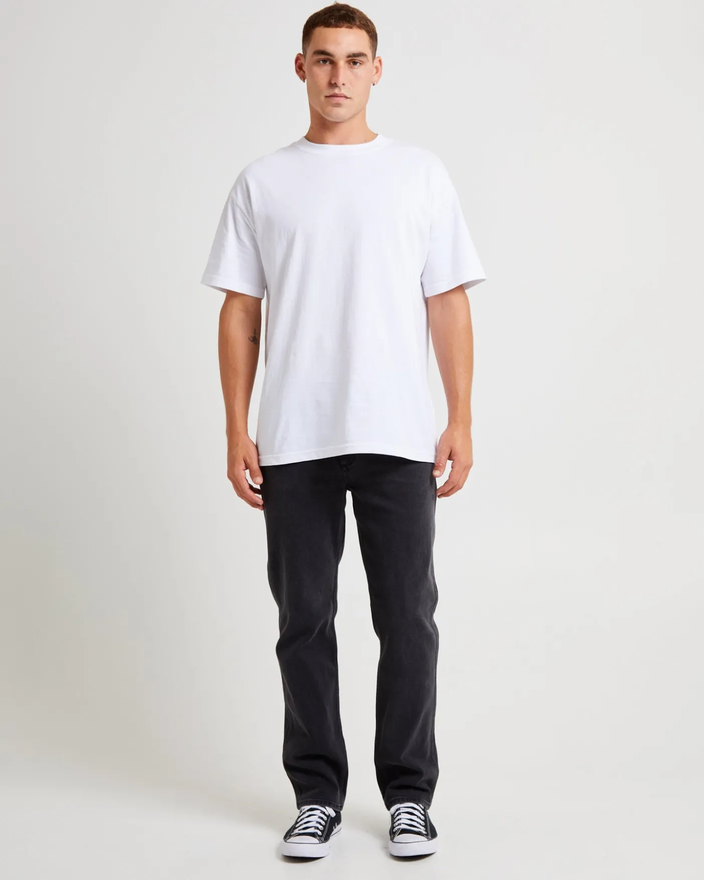 Sid Denim Jeans Smoke Falling