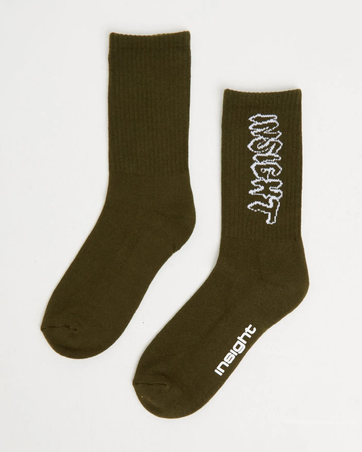 Sive Crew Socks in Green