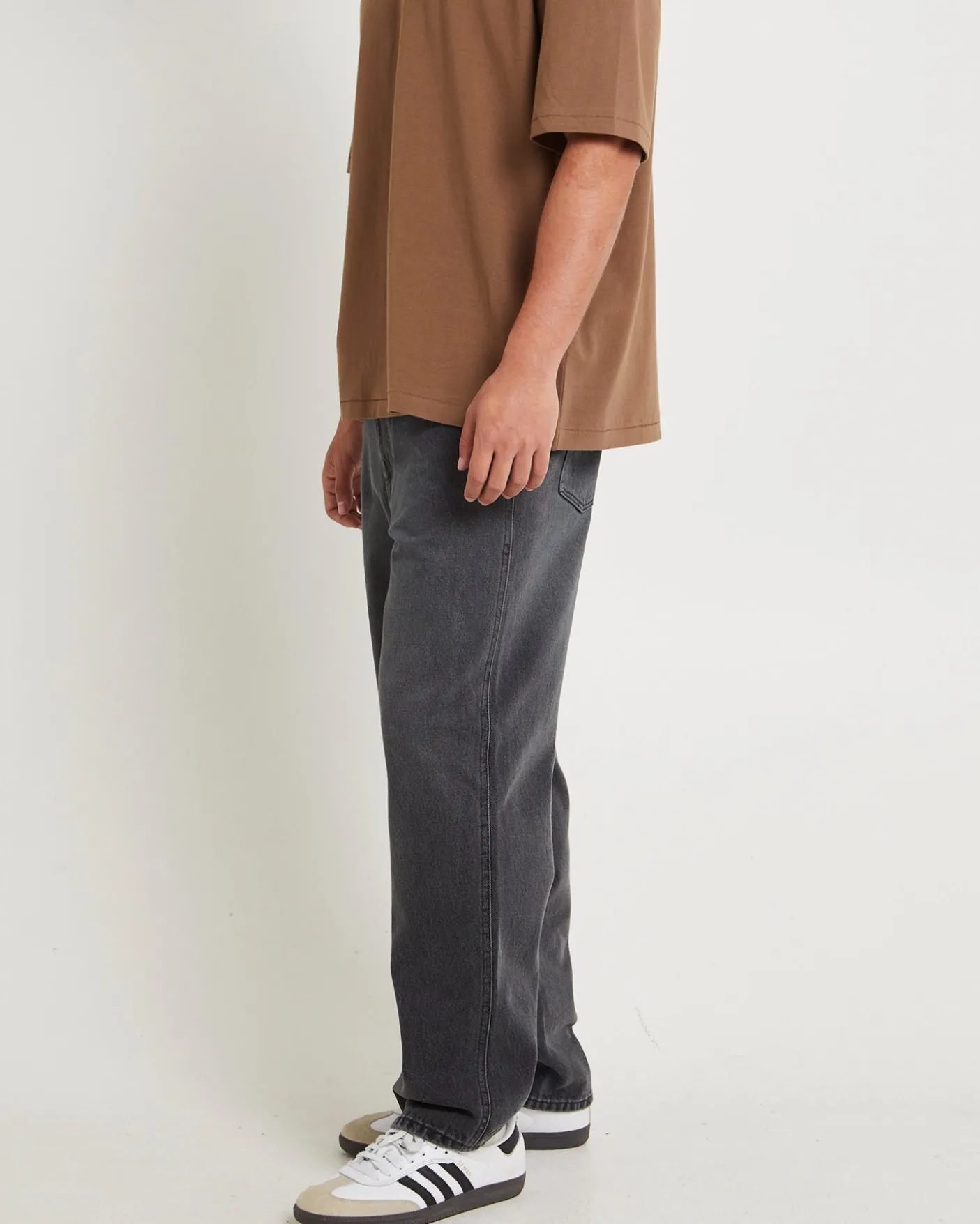 Slacker Relaxed Denim Jeans Jetfire