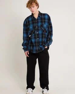 Slacker Relaxed Denim Jeans Steele Black