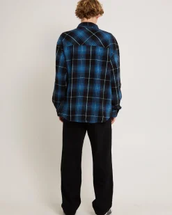Slacker Relaxed Denim Jeans Steele Black