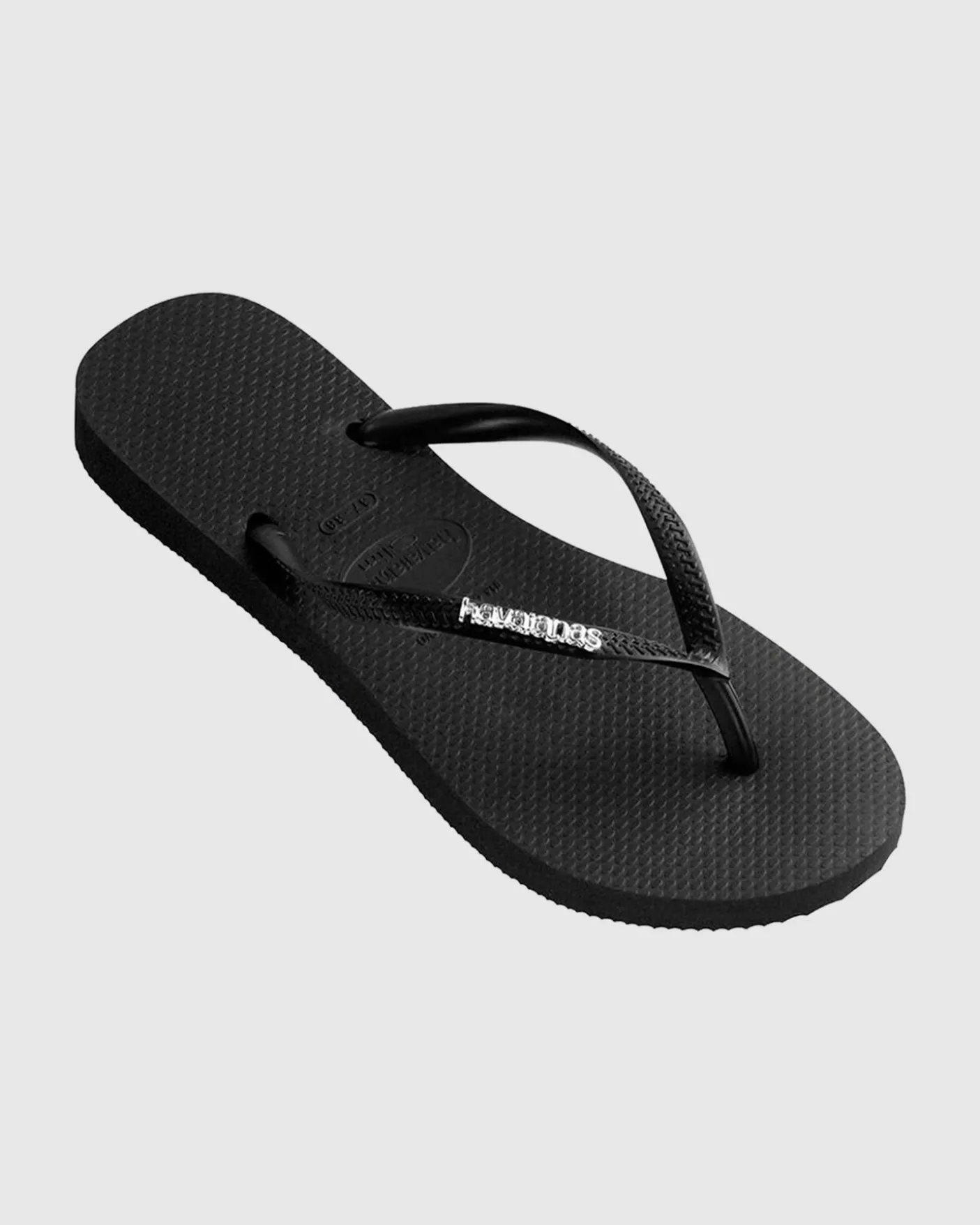 Slim Metal Logo Black/Silver