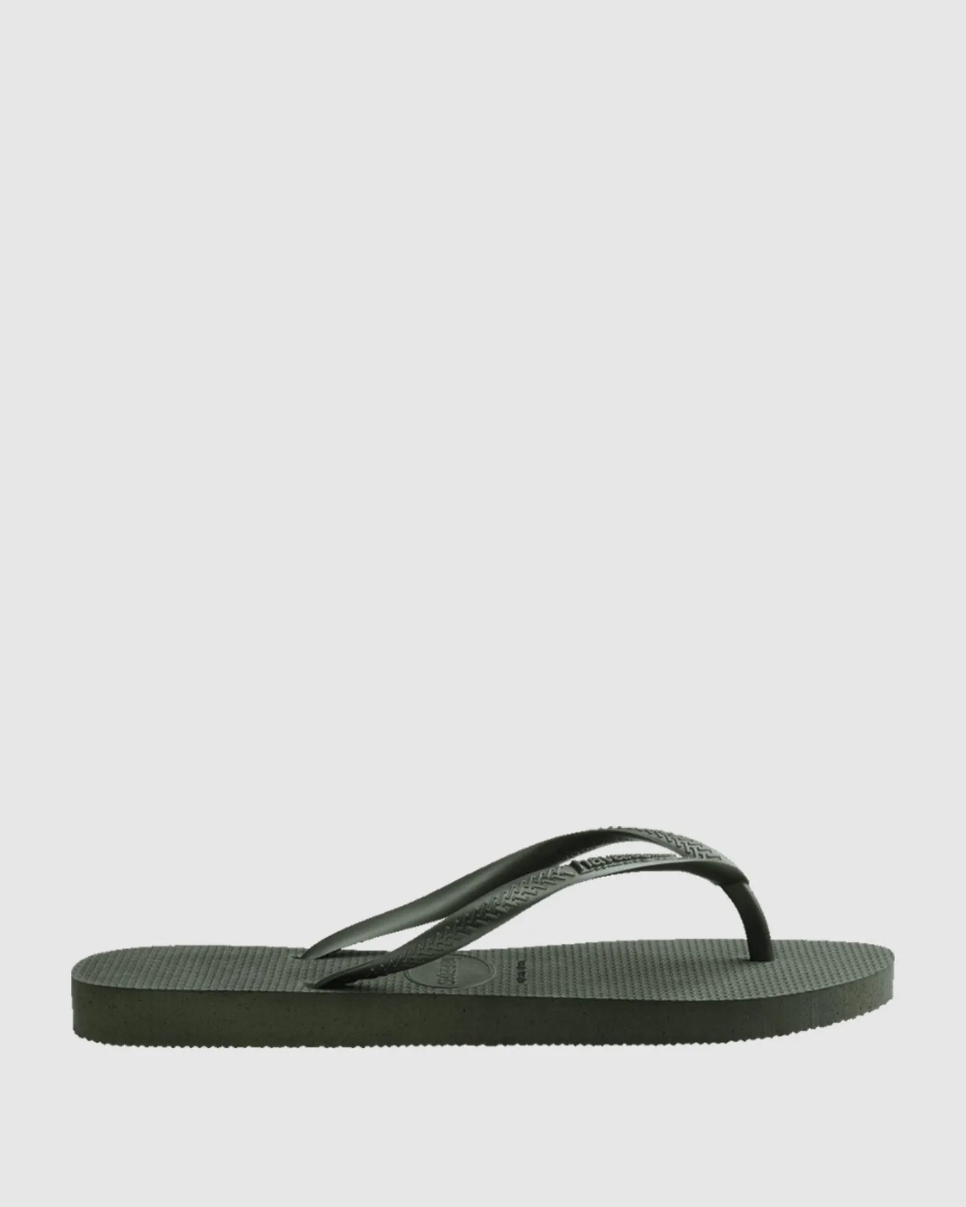 Slim Metallic Thongs