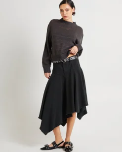 Slub Ladder Knit Jumper
