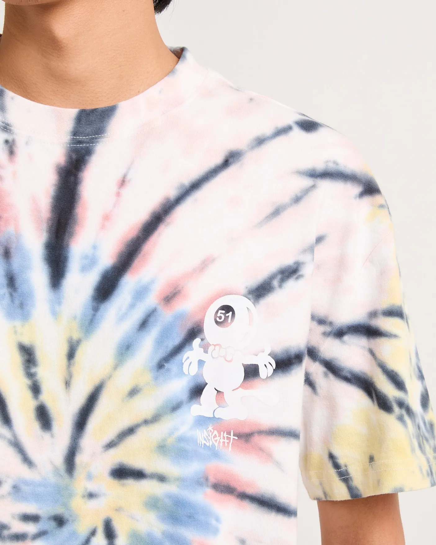 Snooker Tie Dye Cropped T-Shirt