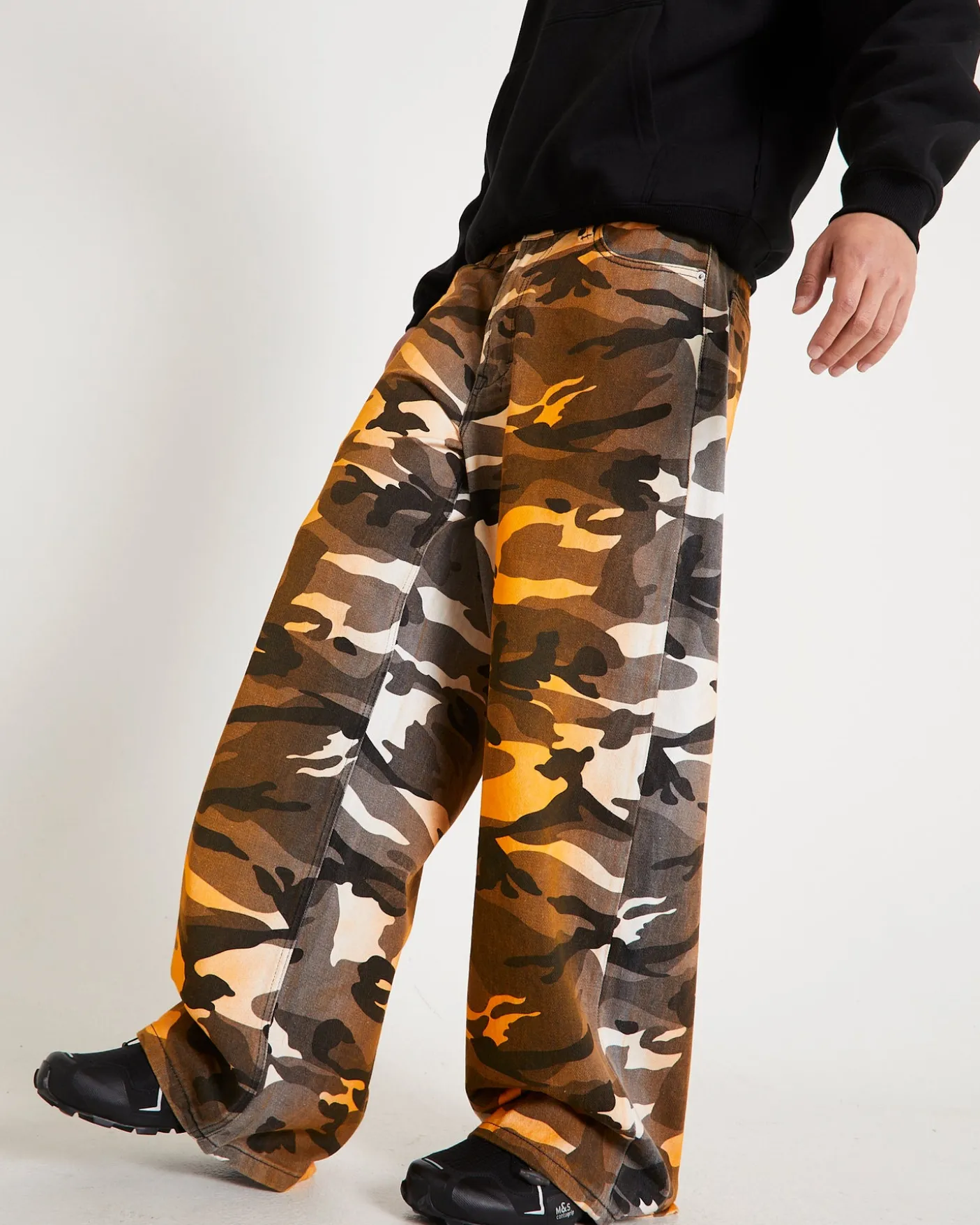 Society Spray Camo Jeans