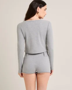 Soft Knit Rib Cardigan