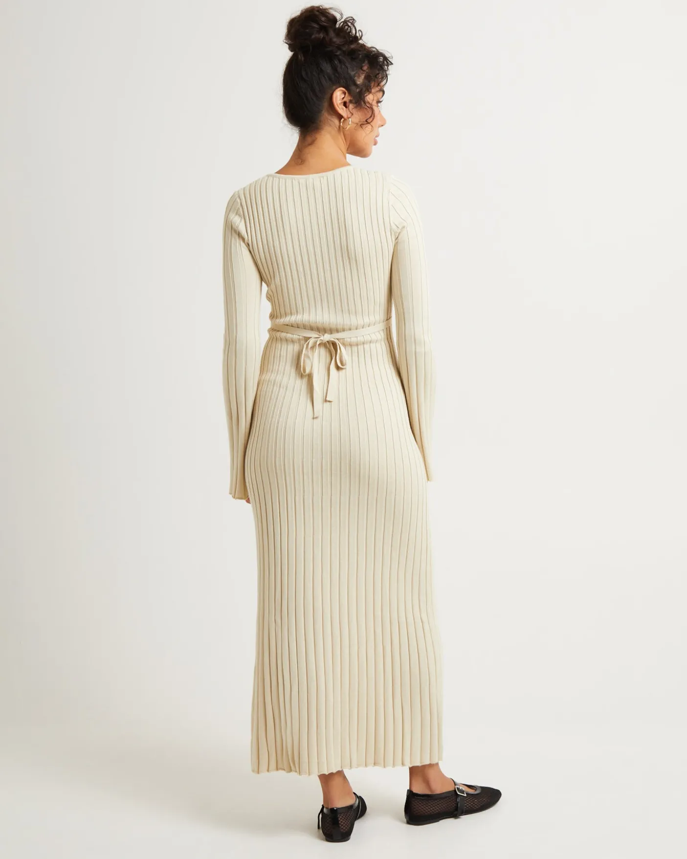 Sophie Long Sleeve Rib Knit Dress