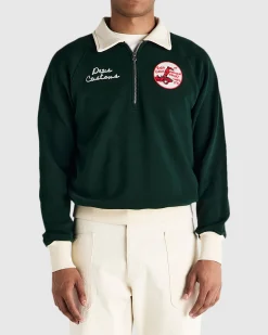 Specter Quarter Zip Polo Sweatshirt