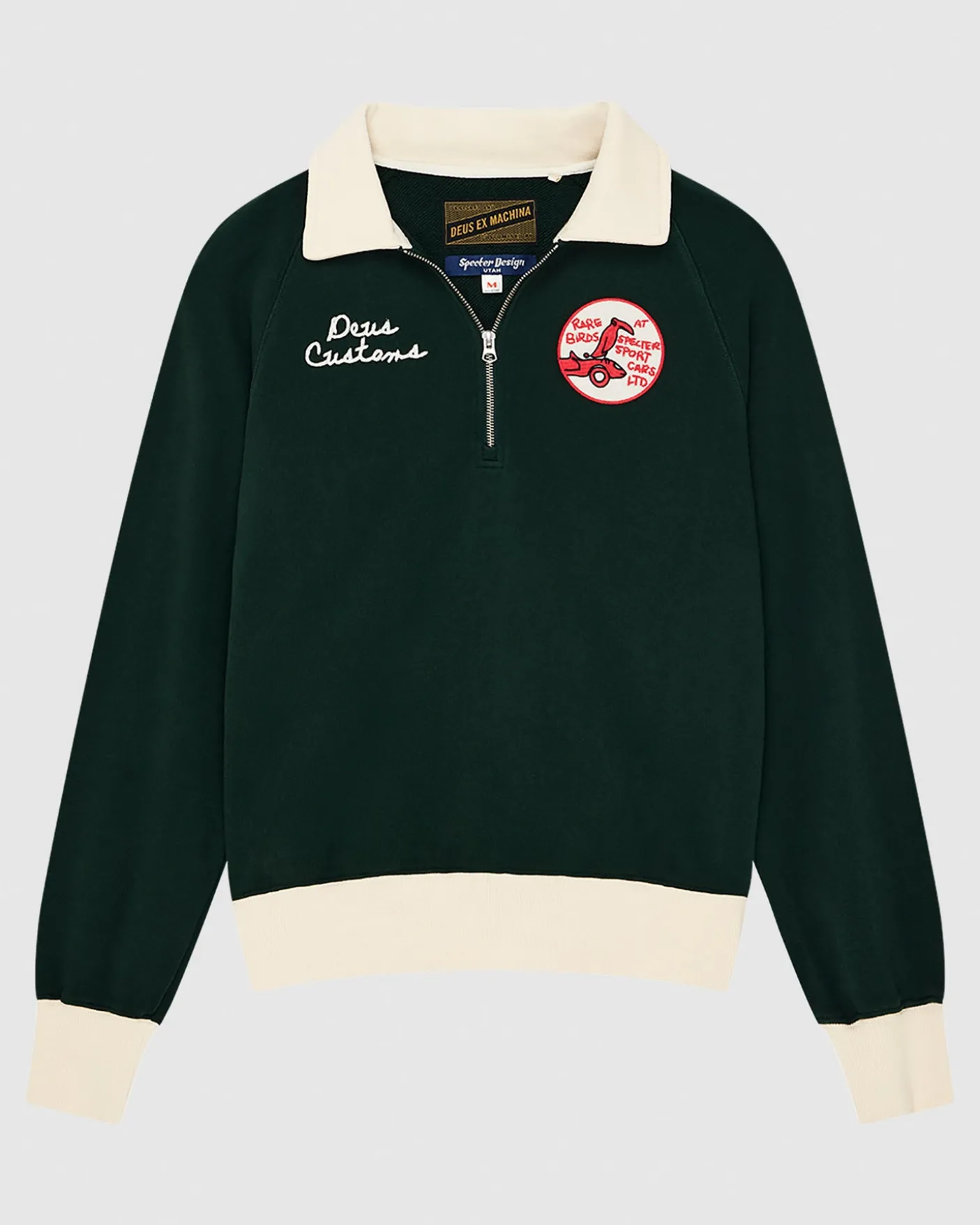 Specter Quarter Zip Polo Sweatshirt