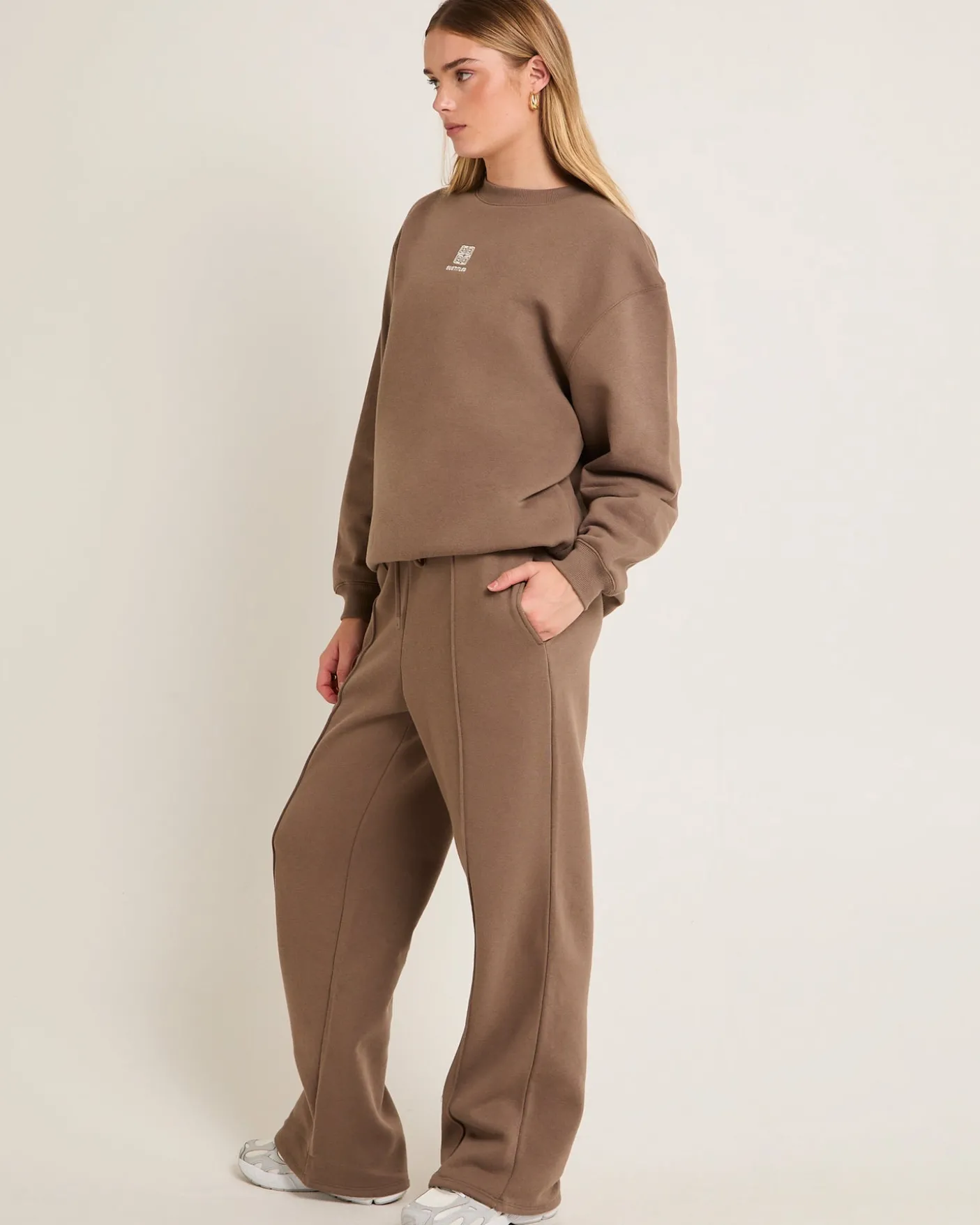 Spiros Oversized Crew Jumper