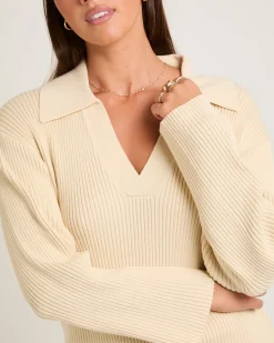 Stella Ribbed Knit Sweater
