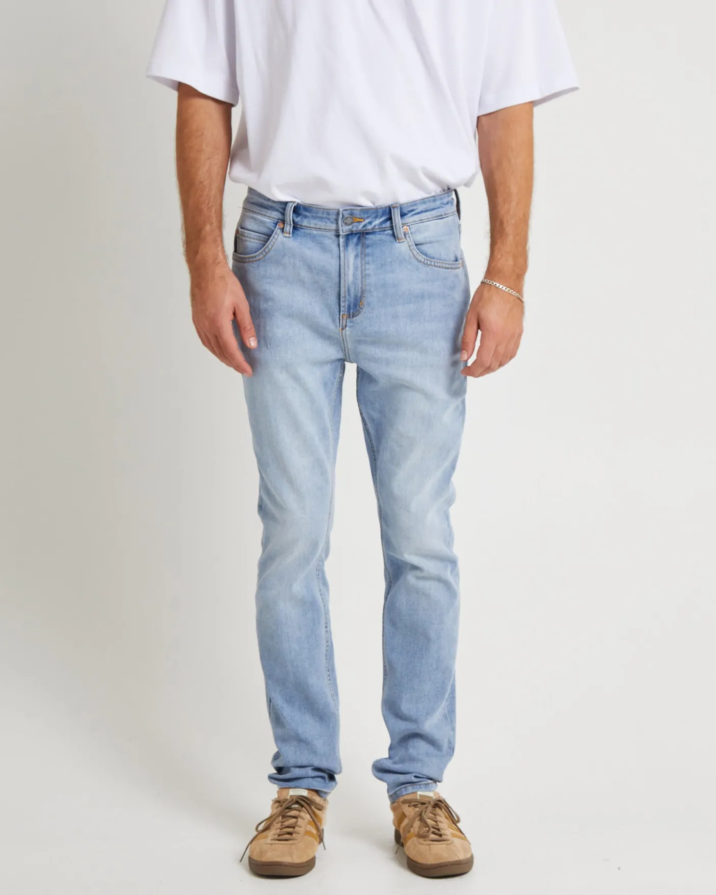 Stinger Chainsaw Denim Jeans Light Vintage
