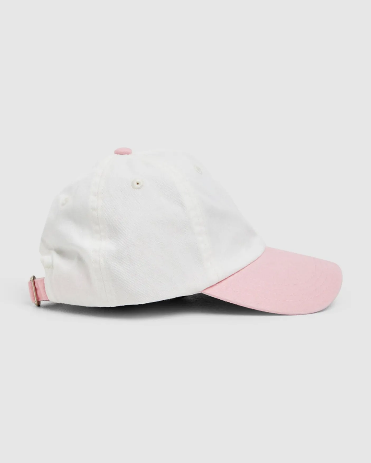 Stonewashed Contrast Cap Pink