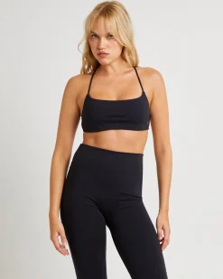 Stringy Cross Back Crop Top