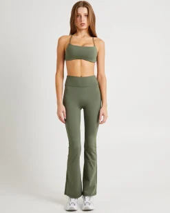 Stringy Cross Back Crop Top