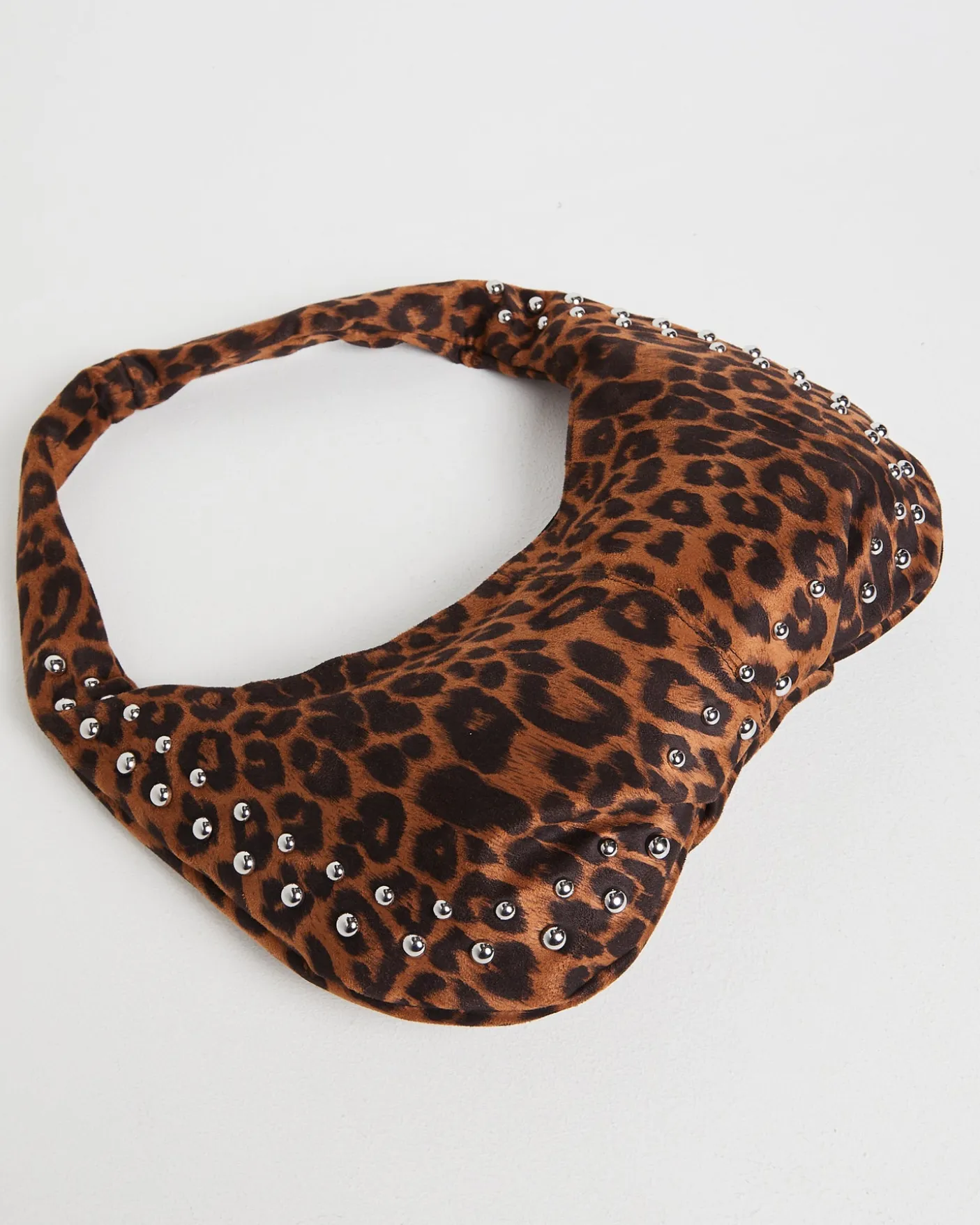 Studded Hobo Bag