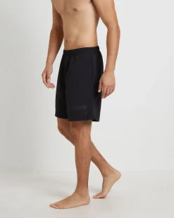 Stussy Big Stock Nylon Short in Black