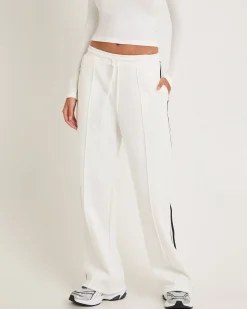 Subtitled Baggy Track Pants