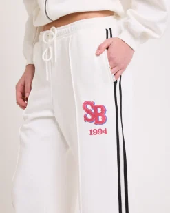 Subtitled Emblem Baggy Trackpants