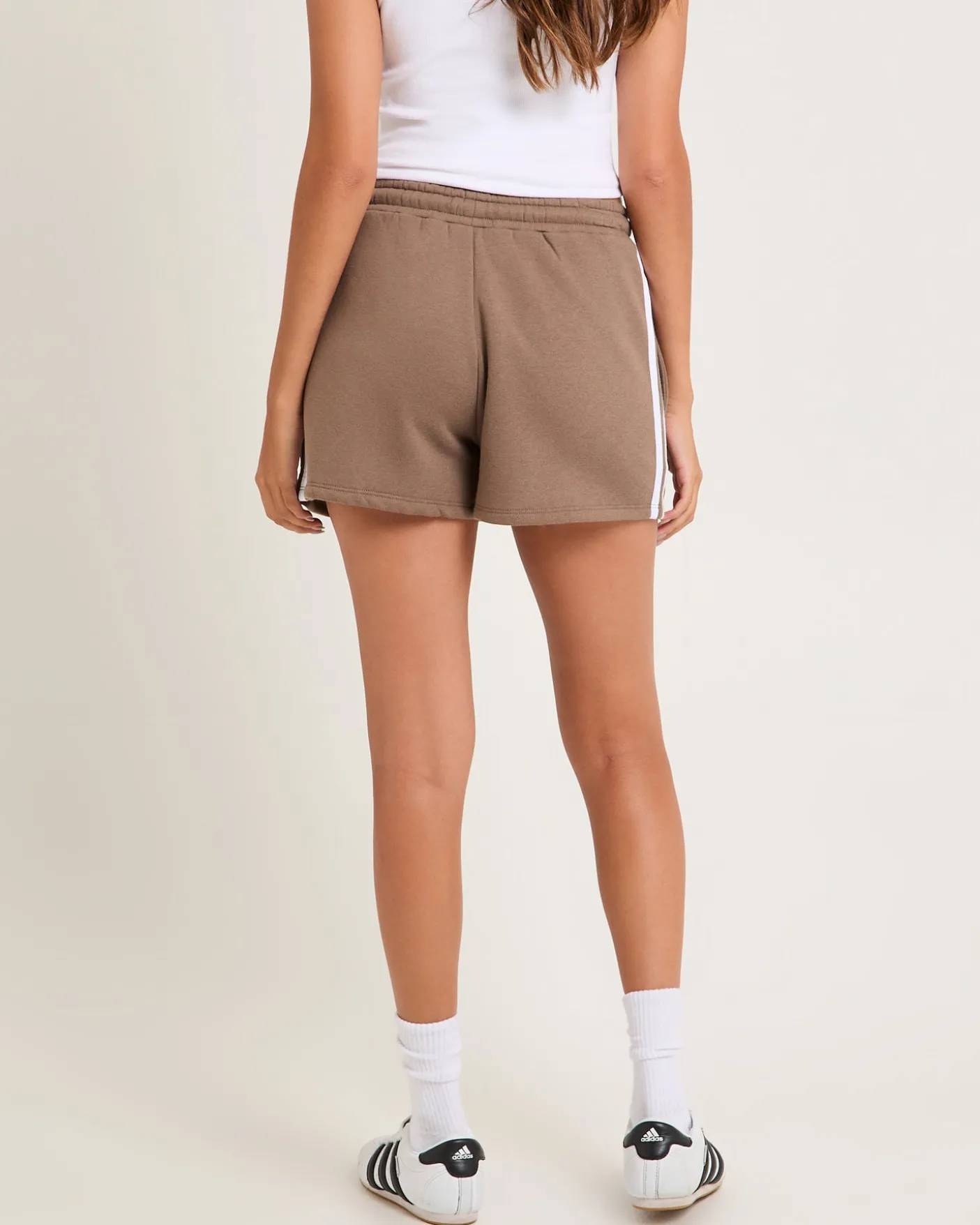 Subtitled Fleece Shorts