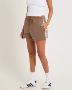 Subtitled Fleece Shorts