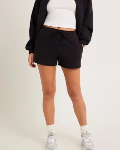 Subtitled Fleece Shorts