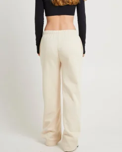 Subtitled Straight Leg Trackpants