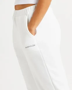 Subtitled Trackpants White
