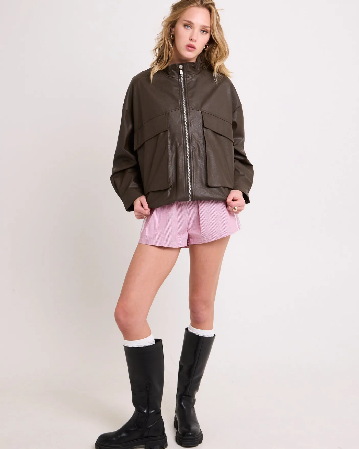 Suki Funnel Neck Jacket