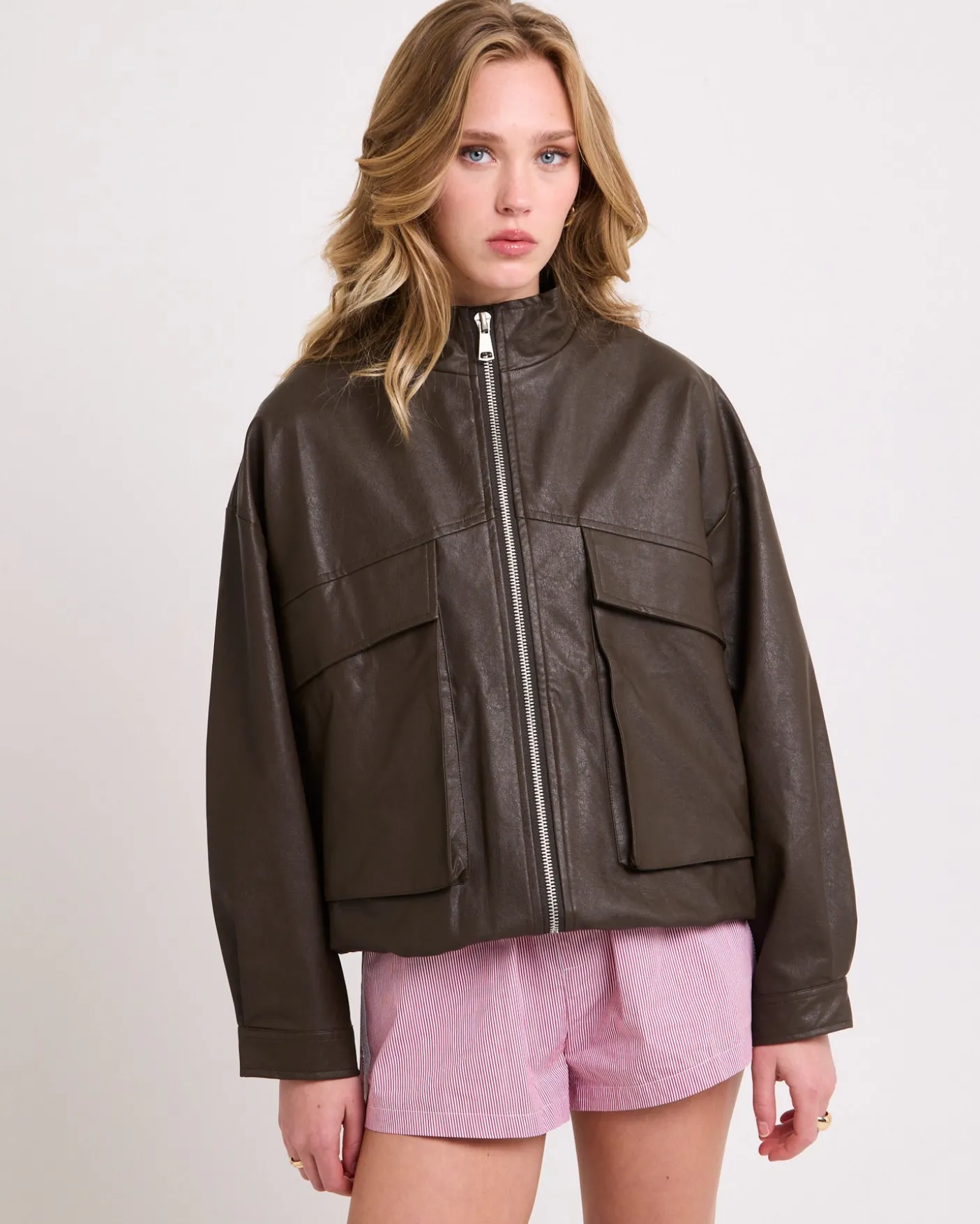 Suki Funnel Neck Jacket