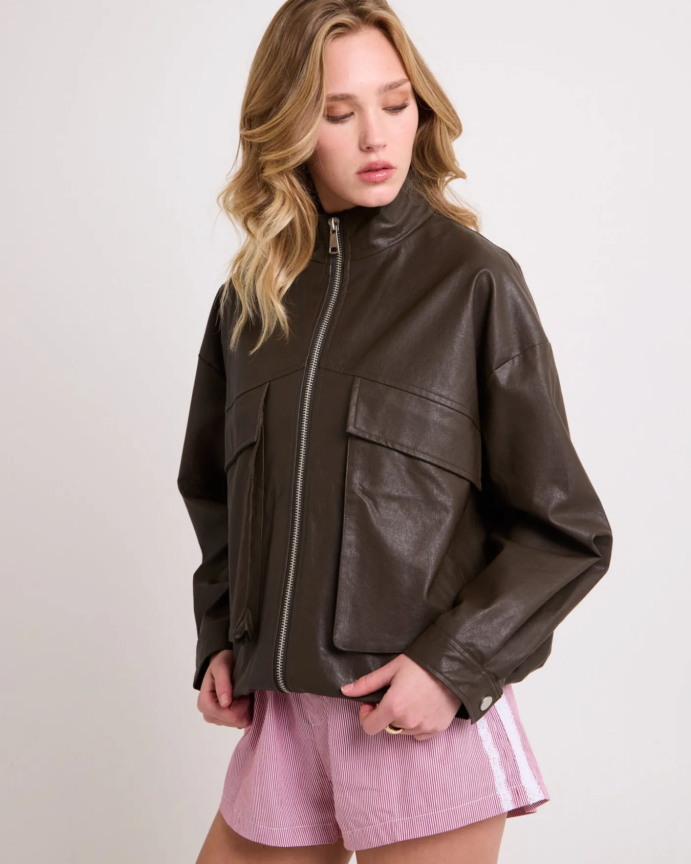 Suki Funnel Neck Jacket