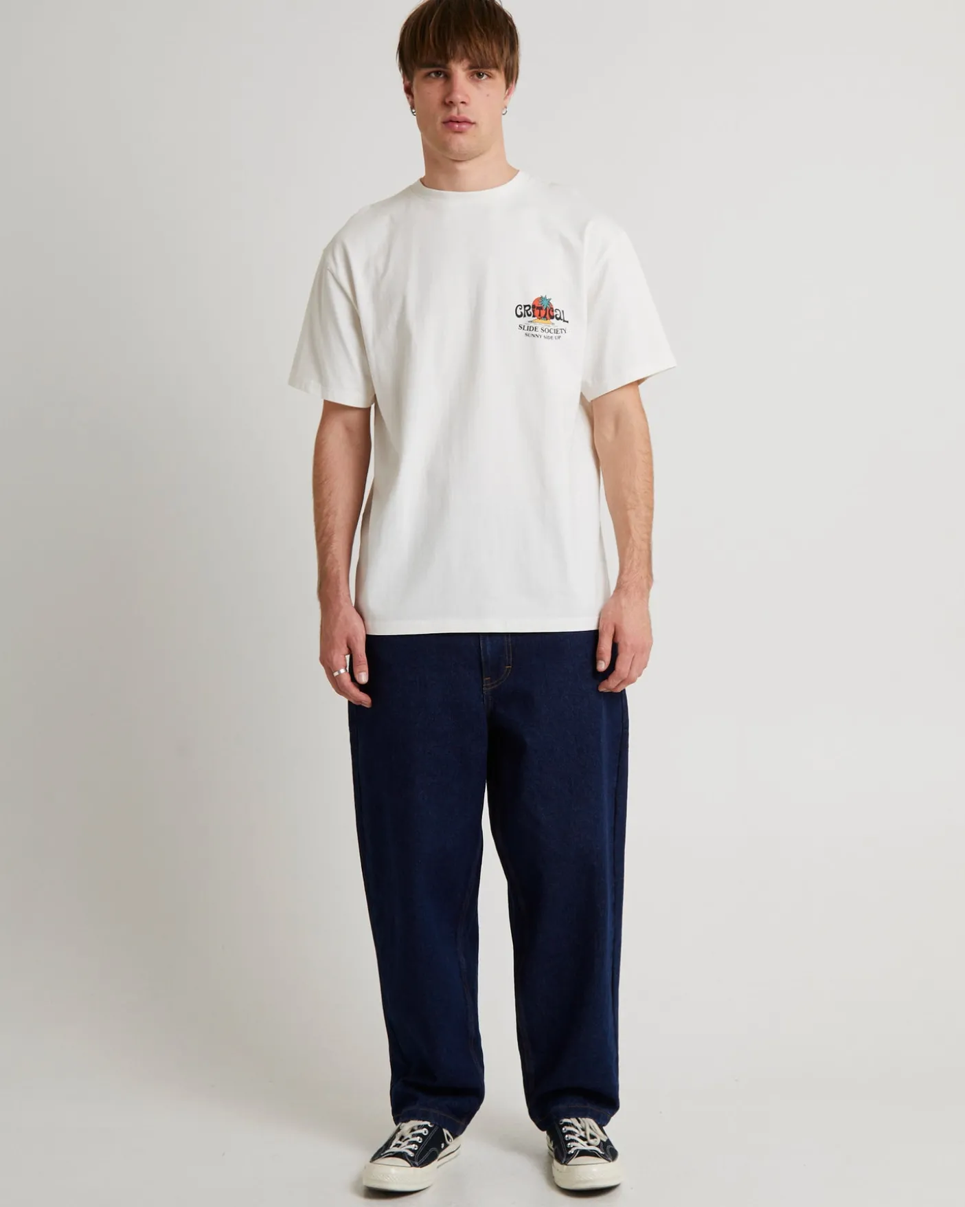 Sunnyside Short Sleeve T-Shirt Vintage White