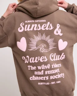 Sunset Club Oversized Hoodie