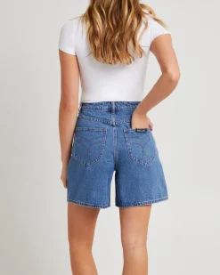 Super Mirage Denim Shorts Evie